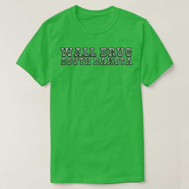 T-shirt Drogue murale Dakota du Sud (Design devant)