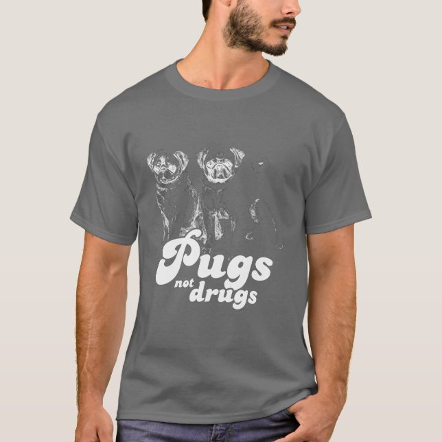 T-SHIRT DROGUES DE CARLINS PAS (Devant)