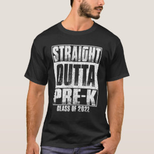 T-shirt Droit À L'École Pré-K Classe De Diplôme De 20
