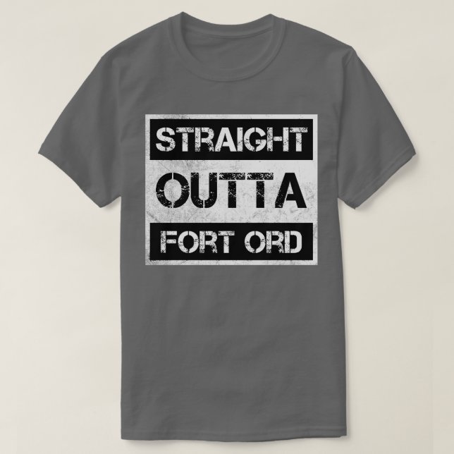 T-shirt Droit À L'Extérieur Fort Ord Monument National Vin (Design devant)