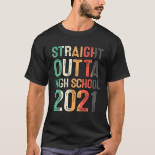 T-shirt Droit À L'Extérieur Lycée 2021 Tee Class De 2021