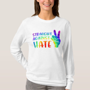 T-shirt Droit contre la haine - LGBTQ+ Ally Pride