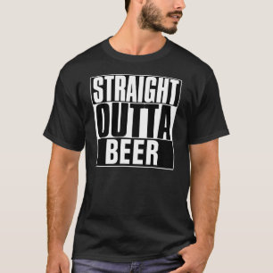 T-SHIRT DROIT DE BIÈRE D'OUTTA