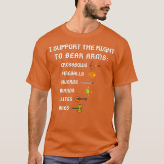 T-shirt Droit de porter des armes RPG