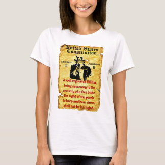 T-shirt Droit de soutenir des bras