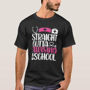 T-shirt Droit Dehors École de soins infirmiers Futur Infir