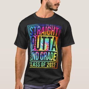 T-shirt Droit devant 2e classe de 2e année de 2022 Grad de