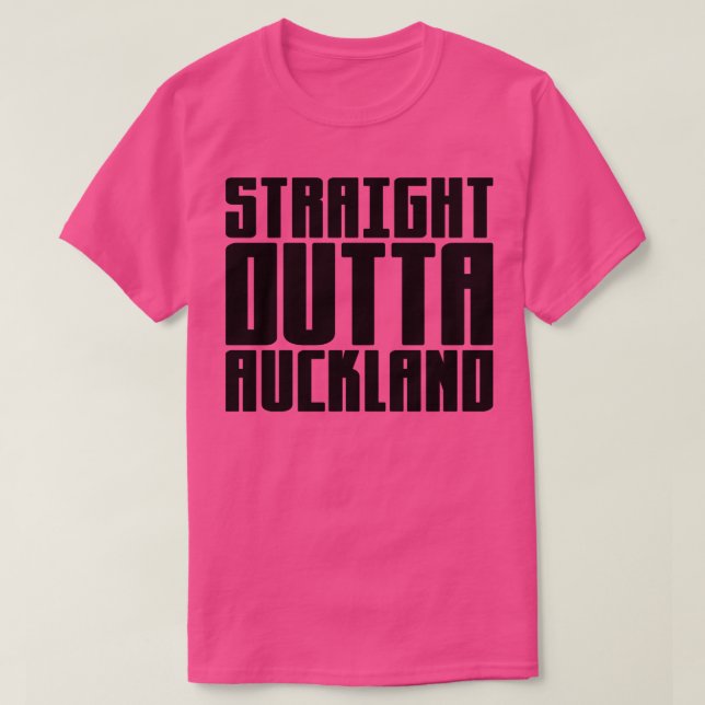 T-shirt Droit devant Auckland 1 (Design devant)