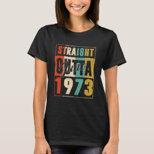 T-shirt Droit devant Juin 1973 Hommes Vintages Femmes {B]t
