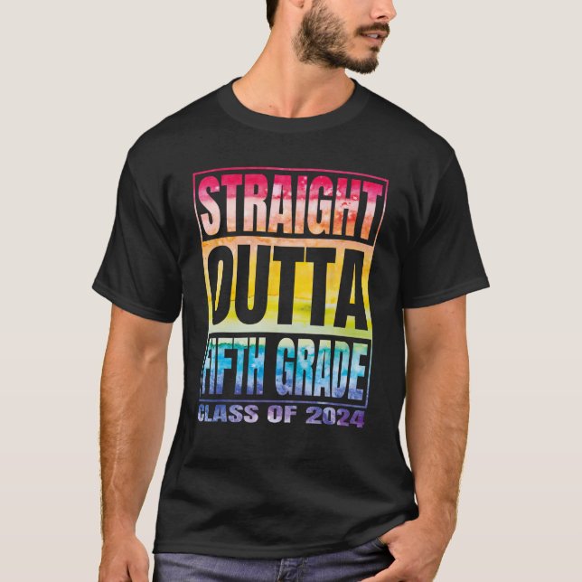 T-shirt Droit devant la cinquième classe 2024 5e classe Gr (Devant)