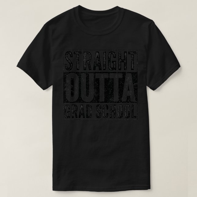 T-shirt Droit devant la Grad School Grad Graduation (Design devant)