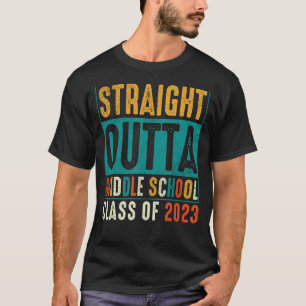 T-shirt Droit devant le collège 2023 Graduation