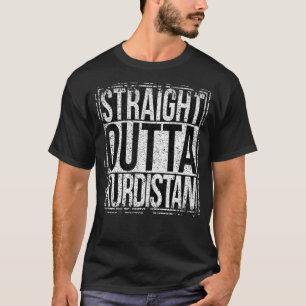 T-shirt Droit devant le Kurdistan