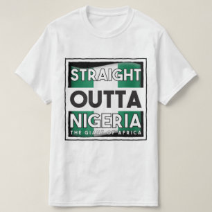 T-shirt Droit devant le Nigeria
