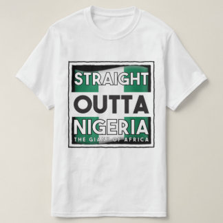 T-shirt Droit devant le Nigeria
