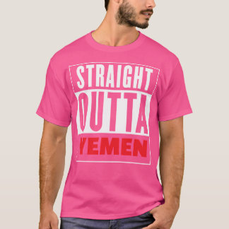 T-shirt Droit devant le Yémen