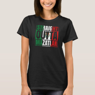 T-shirt Droit devant Mazatlán Sinaloa Mexique Mexicain Fla
