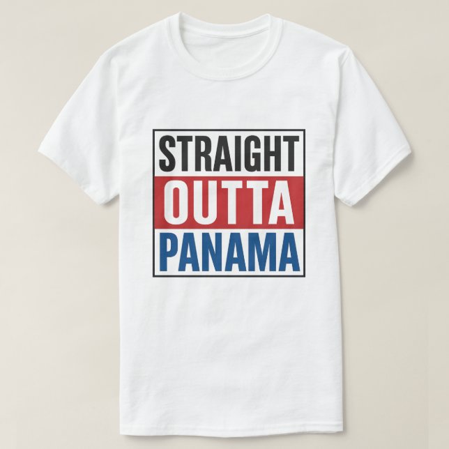 T-shirt Droit devant Panama - Style Style Pride (Design devant)