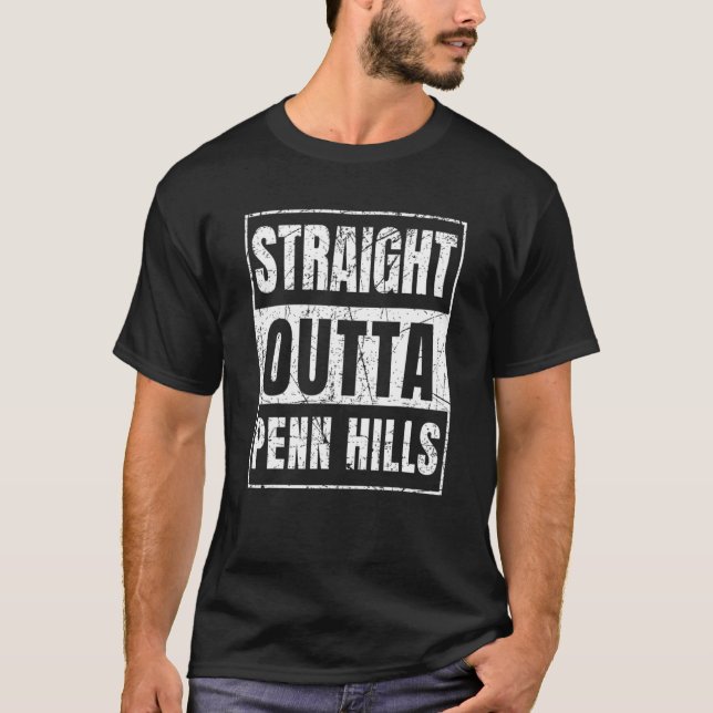 T-shirt Droit devant Penn Hills Pennsylvanie (Devant)