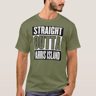 T-shirt droit d'île d'Outta Parris