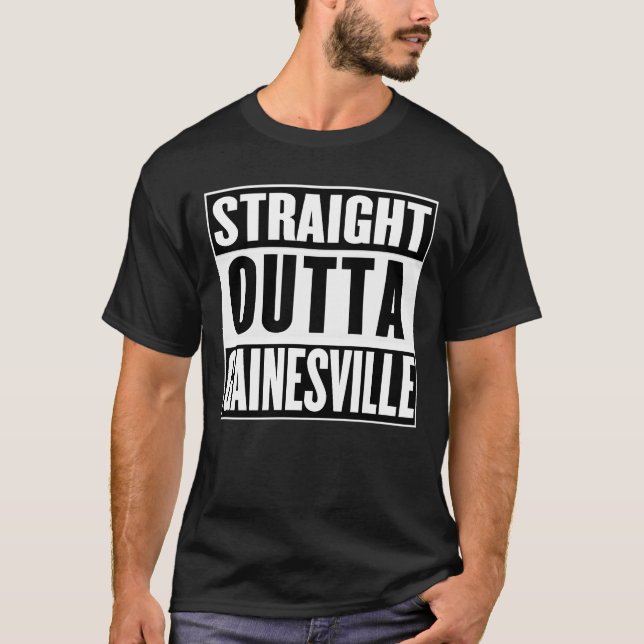 T-shirt droit d'Outta Gainesville (Devant)