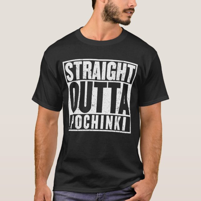 T-shirt droit d'Outta Pochinki (Devant)