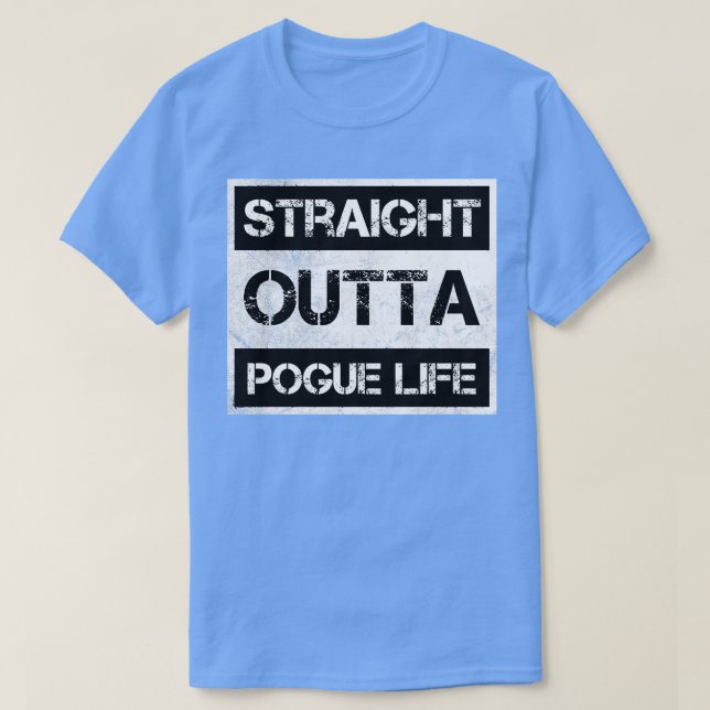 T-shirt Droit Extérieur Pogue Life North Outer Banks olina (Design devant)
