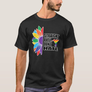 T-shirt Droit Mais Ne Détestez Pas Plus Gros Tournesol Gra
