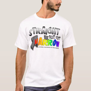 T-shirt Droit mais pas étroit