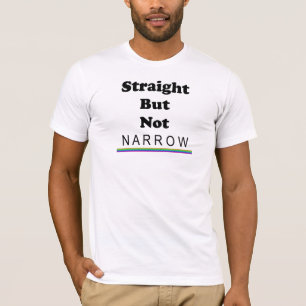 T-shirt Droit Mais Pas Étroit
