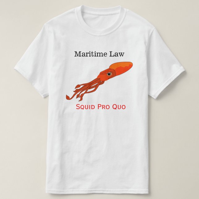 T-shirt Droit maritime (Design devant)