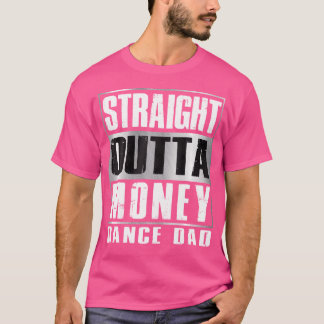 T-shirt Droit Outta Argent Chemise Drôle Drôle Cadeau Pour