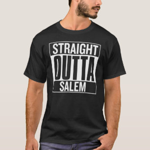 T-shirt Droit Outta Salem Fière Ville d'origine Vêtements