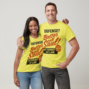 T-shirt Droit pénal ? Better Call Saul – Graphique Gras