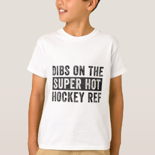 T-shirt Droit sur l'arbitre de hockey super chaud drôle fe