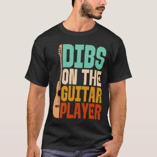 T-shirt Droit sur le guitariste Funny Musicien