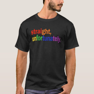 T-shirt Droite Malheureusement Droit Ally Lgbtq Pride G