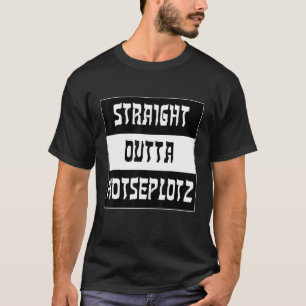 T-shirt Droite Outta Hotseplotz Yiddish