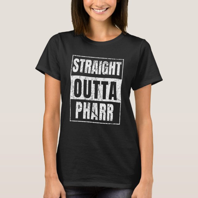 T-shirt Droite Outta Pharr (Devant)