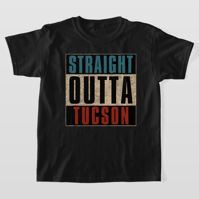 T-shirt Droite Tucson Arizona AZ (Poser)