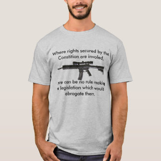 T-shirt Droits constitutionnels