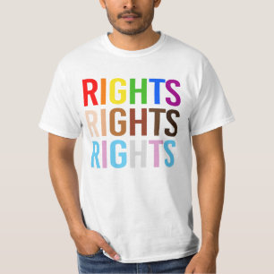 T-shirt Droits de la fierté Droits des POC Droits trans