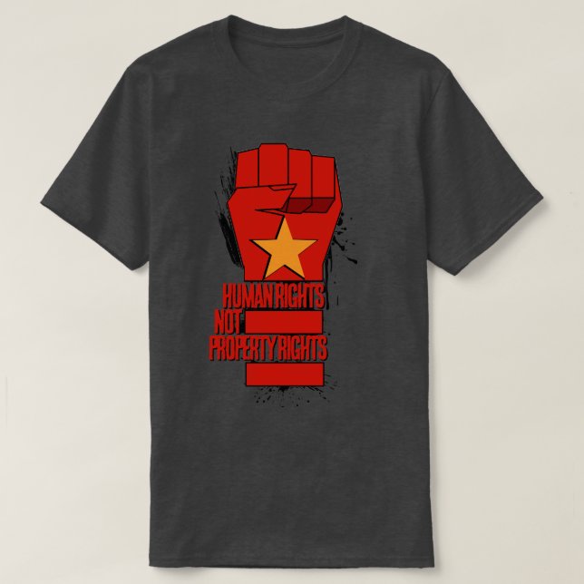 T-SHIRT DROITS DE L'HOMME (Design devant)
