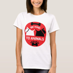 T-shirt Droits de protection sociale des chiens Chien Pr