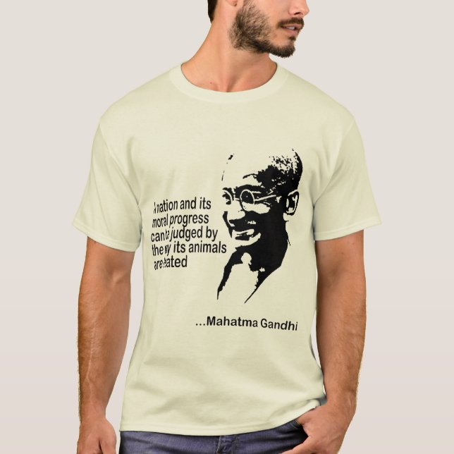 T-shirt Droits des animaux (Devant)