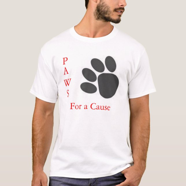 T-shirt Droits des animaux (Devant)