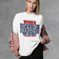 Droits des femmes Citation Obama Féministe