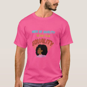 T-shirt Droits Des Femmes Et Féminisme Citations D'Égalité