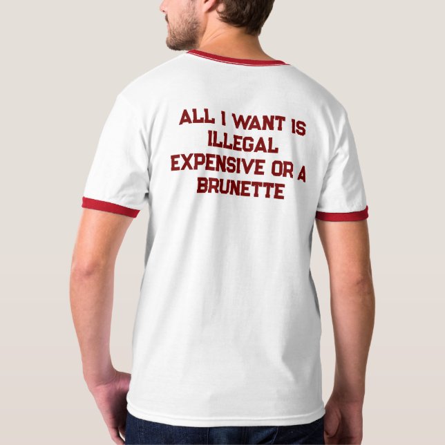 T-shirt Drôle (Dos entier)