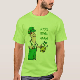 T-shirt Drôle 100% IRLANDAIS